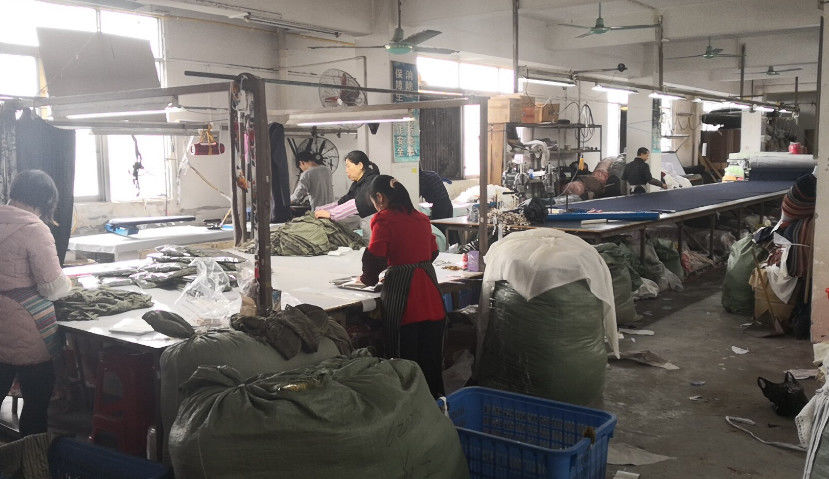 Guangzhou Beianji Clothing Co., Ltd. γραμμή παραγωγής κατασκευαστή