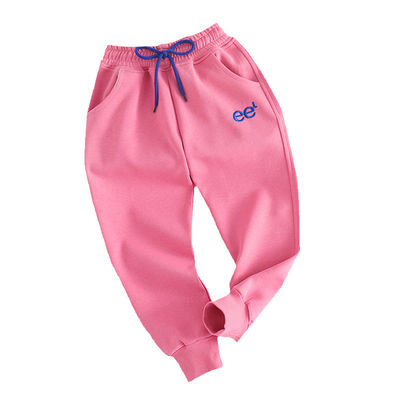 Clothing manufacture in china 130cm 140cm 150cm Girls Pure Cotton Pants Soft Motion Pants